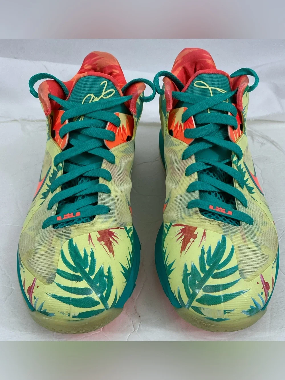 Nike Men's LeBron IX 9 Low LeBronald Palmer Basketball Shoes 10 DO9355 300